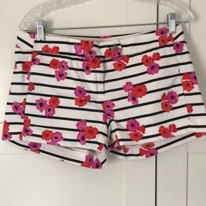 J. Crew floral shorts